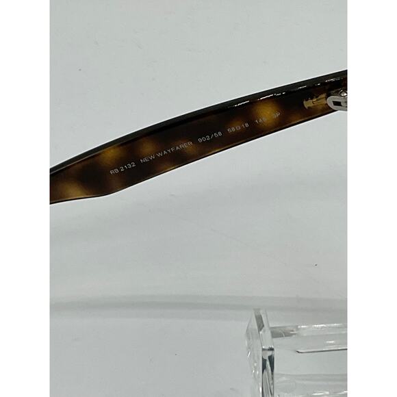 Pre-Owned Ray Ban RB 2132 Polarized New Wayfarer Sunglasses-Brown - Picture 8 of 8